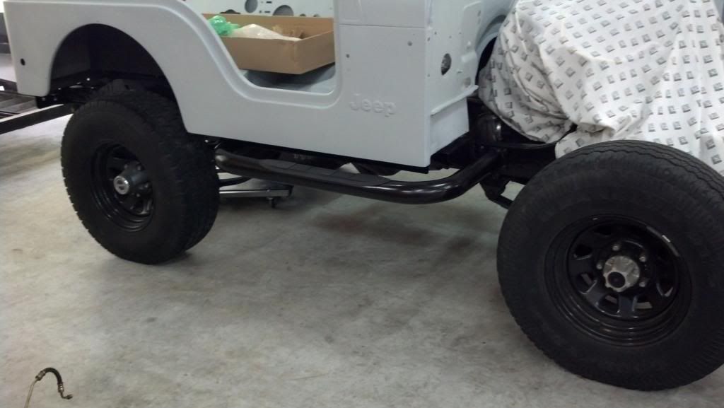 CJ5 Nerf Bars