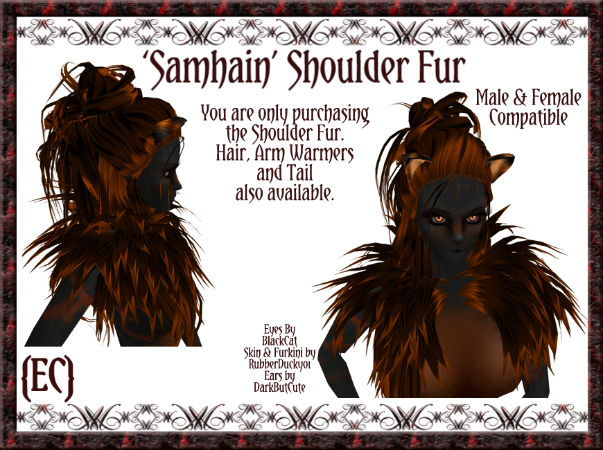 Samhain Shoulder Fur