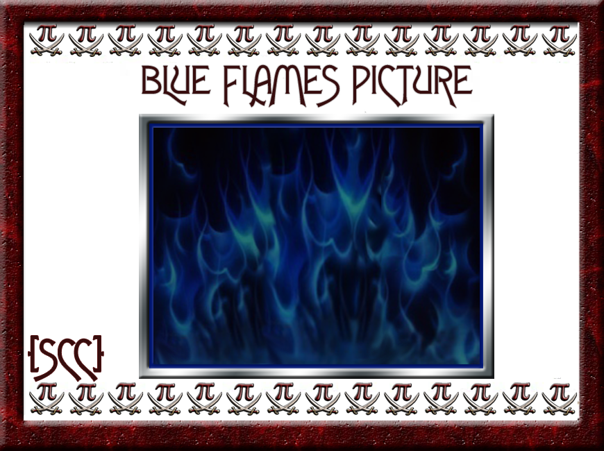 Blue Flames Picture