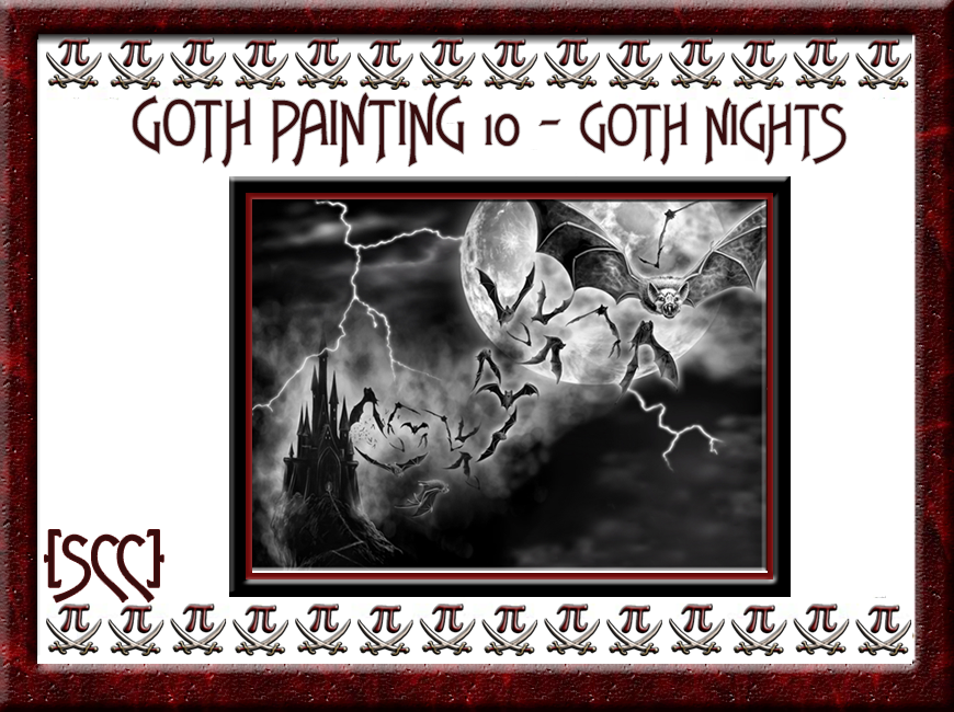 Goth Painting 10 - Goth Nights