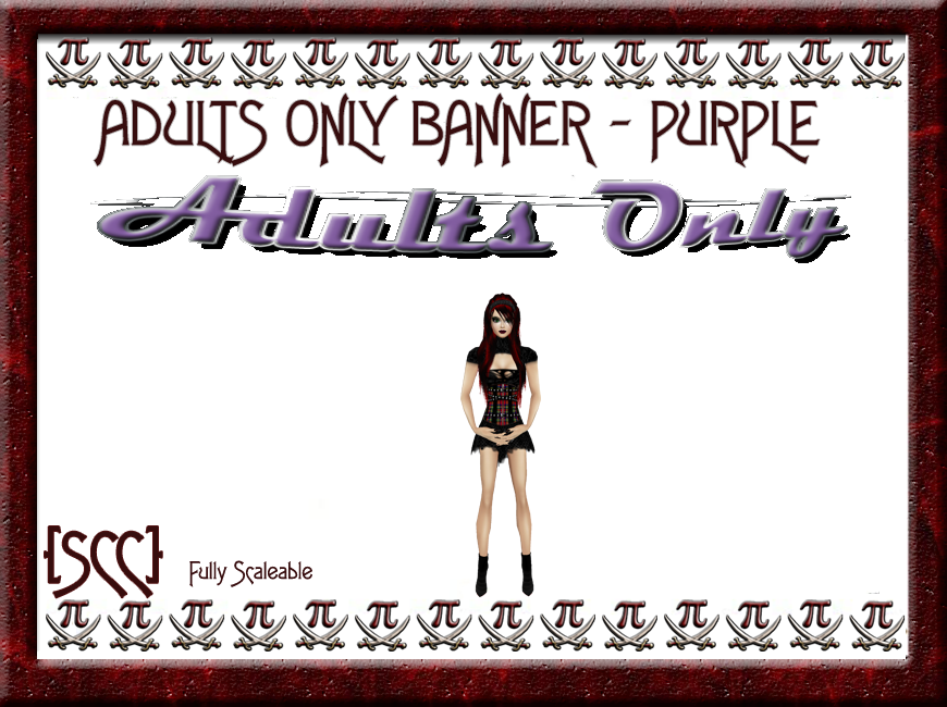 Purple Adults Banner