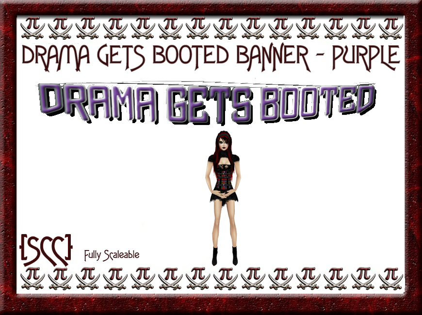 Purple Drama Banner