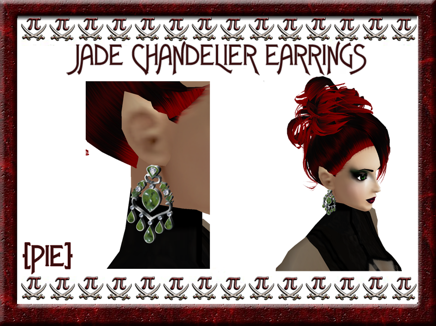 Jade Chandelier Earrings