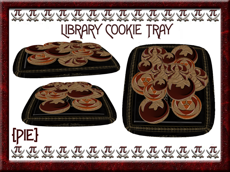 Library Cookie Tray