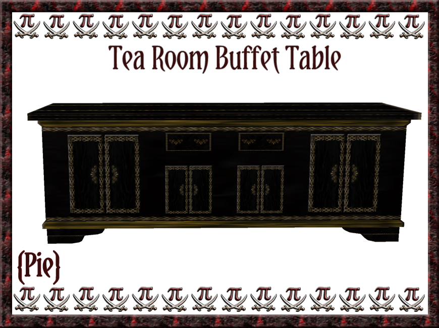 Tea Room Buffet Table