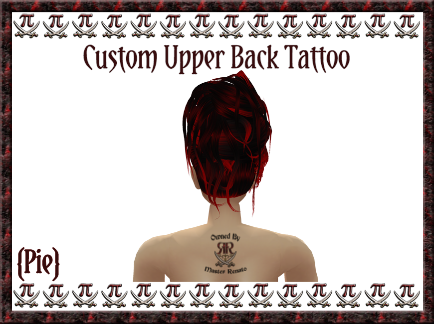 Talia Upper Back Tattoo
