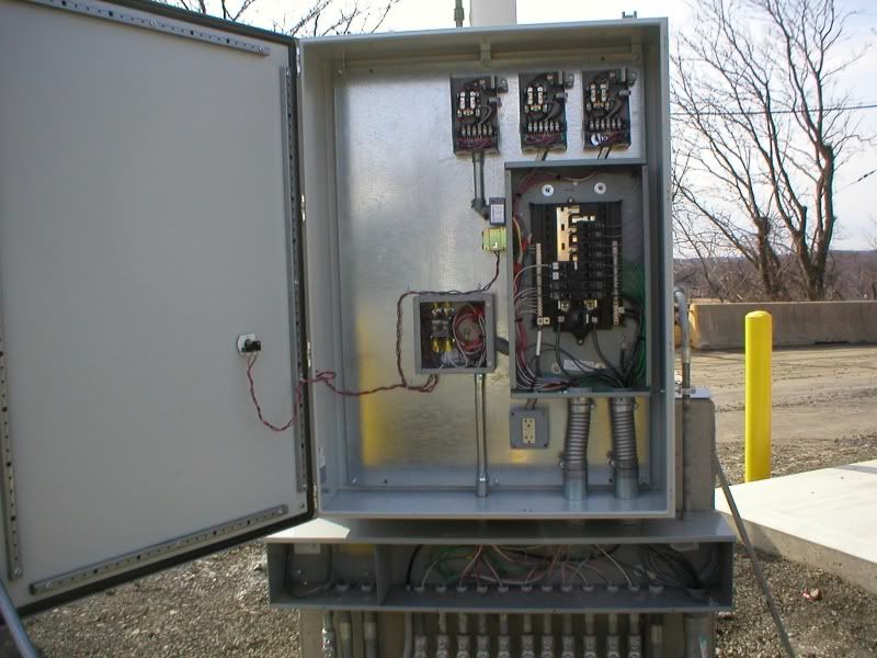 Outdoor freestanding equipment rack Electrician Talk