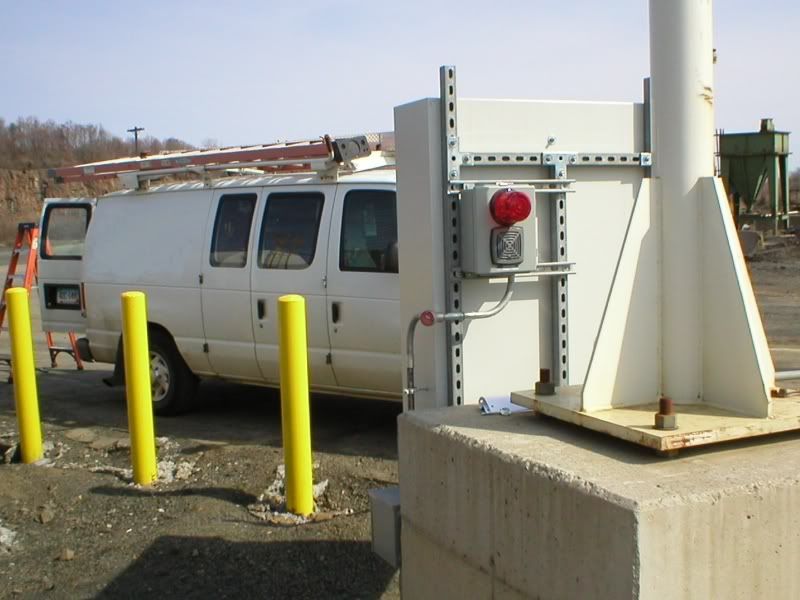 Outdoor freestanding equipment rack Electrician Talk