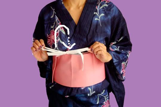 Pre tied Obi Kitsuke 3