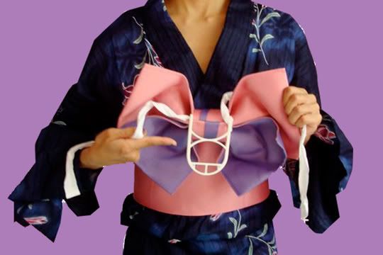 Pre tied Obi Kitsuke 5