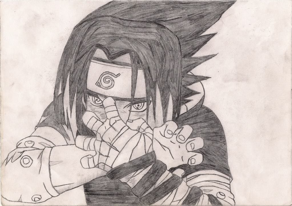 Sasuke Black Suit