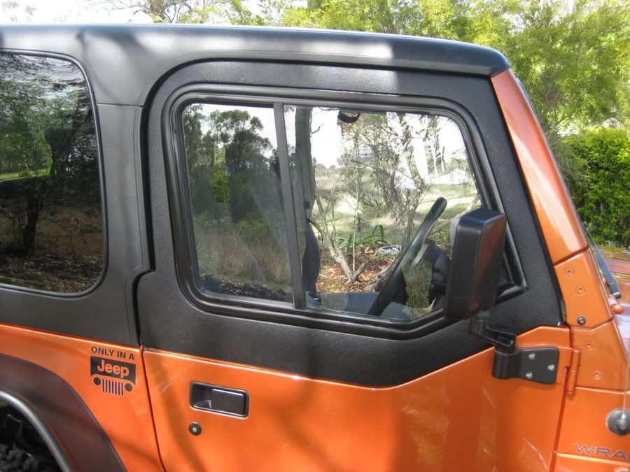 Jeep wrangler tj hard half doors #4