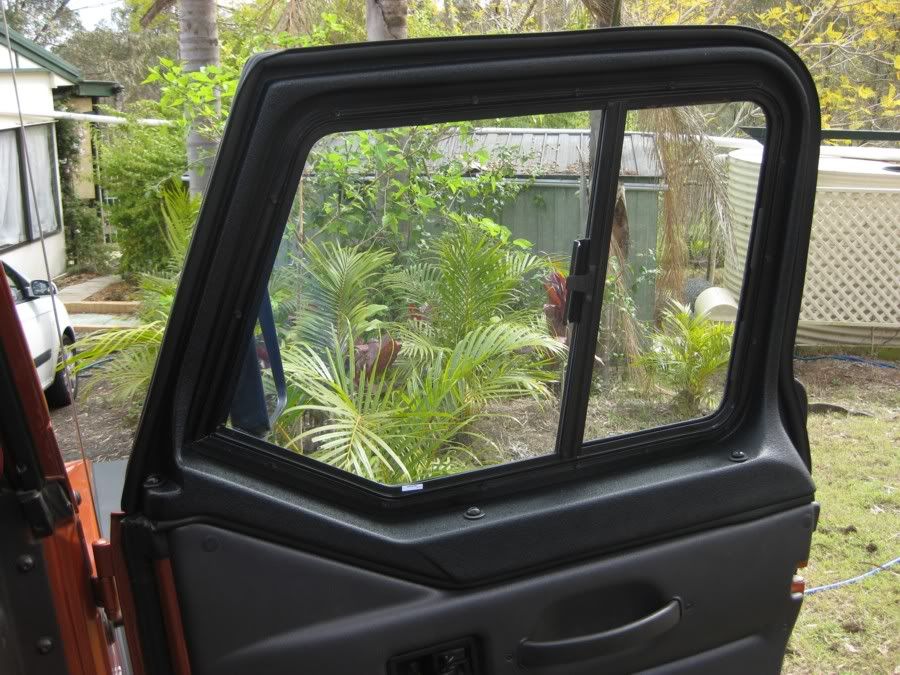 Door fiberglass half jeep upper #4
