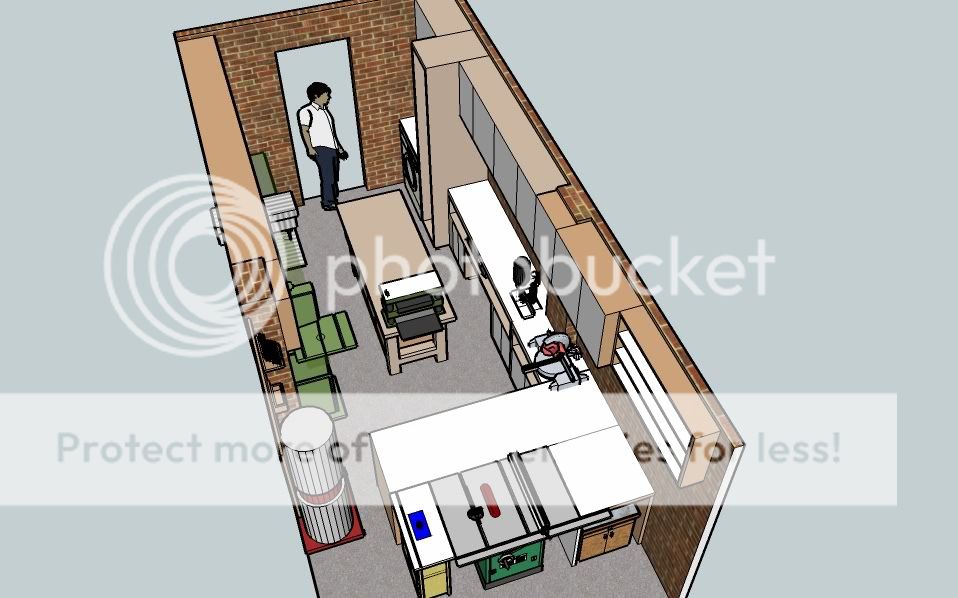 new workshop layout! : Projects, workshop tours and past mistakes ...
