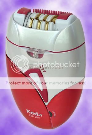 NEW BRAND RGEABLE LADY EPILATOR HAIR REMOVAL SHAVER  