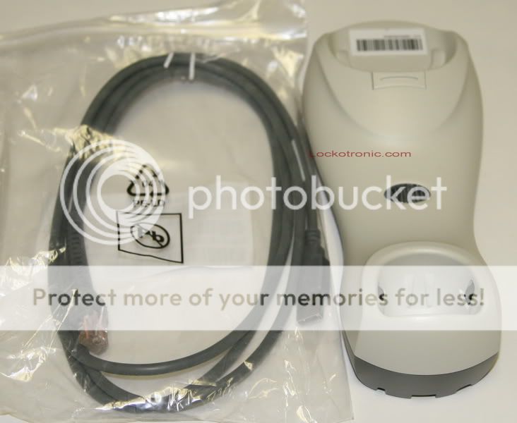 Motorola Symbol Barcode Scanner LS4278 USB with STB4278 Wireless Biege 
